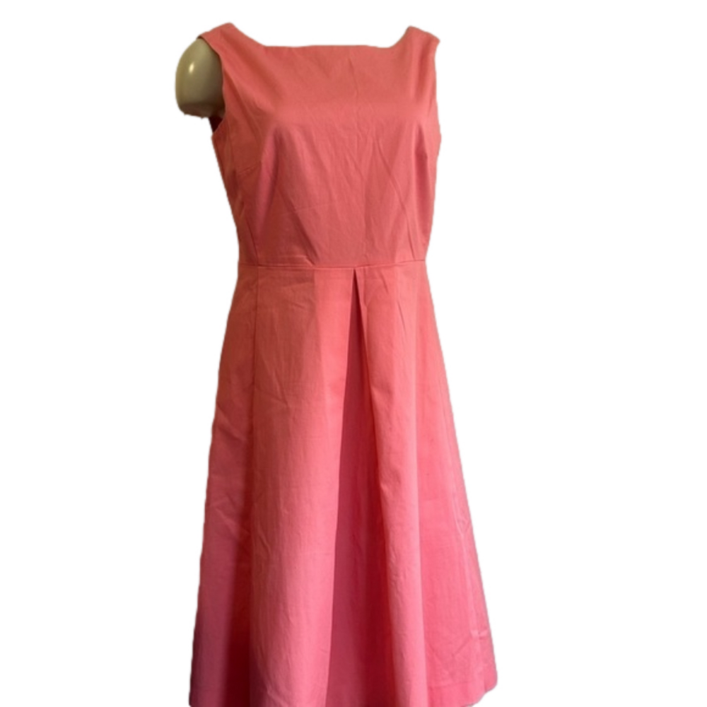 Talbots NWT v-neck / back summer dress SZ 6 P